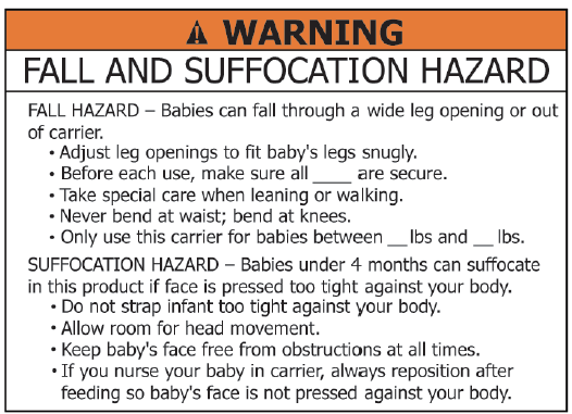 Warning-Statements-Standard-Consumer-Safety-Specification-for-Soft-Infant-and-Toddler-Carriers