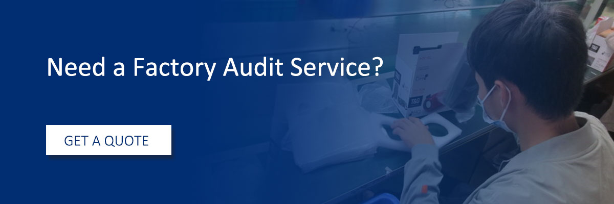 GIS  inspectors are doing factory audit