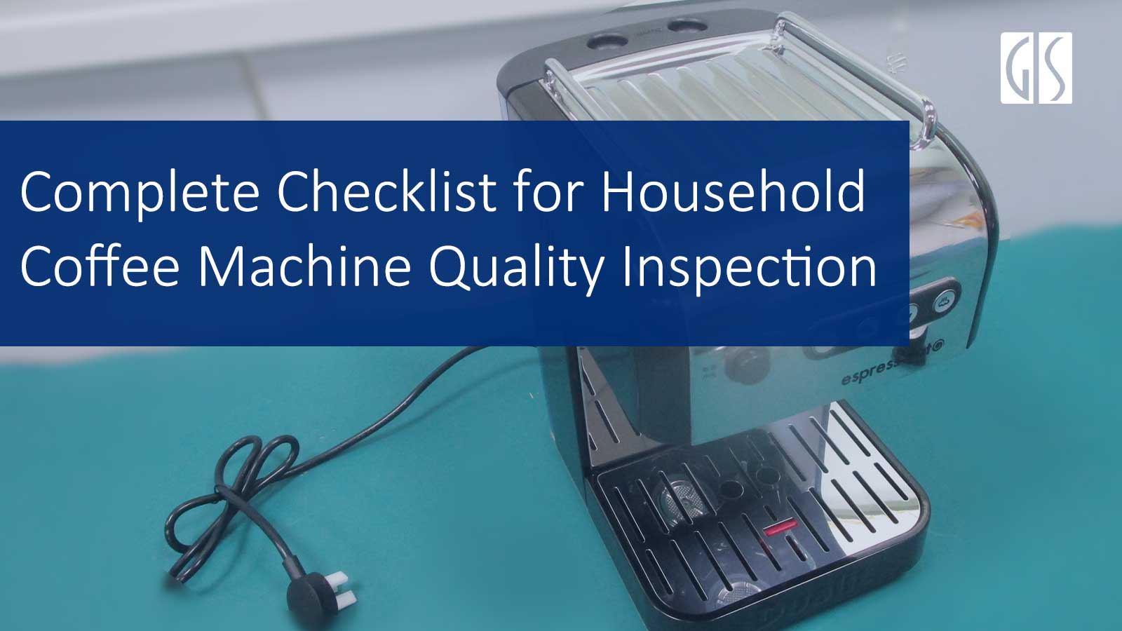 coffee machine quality inspection