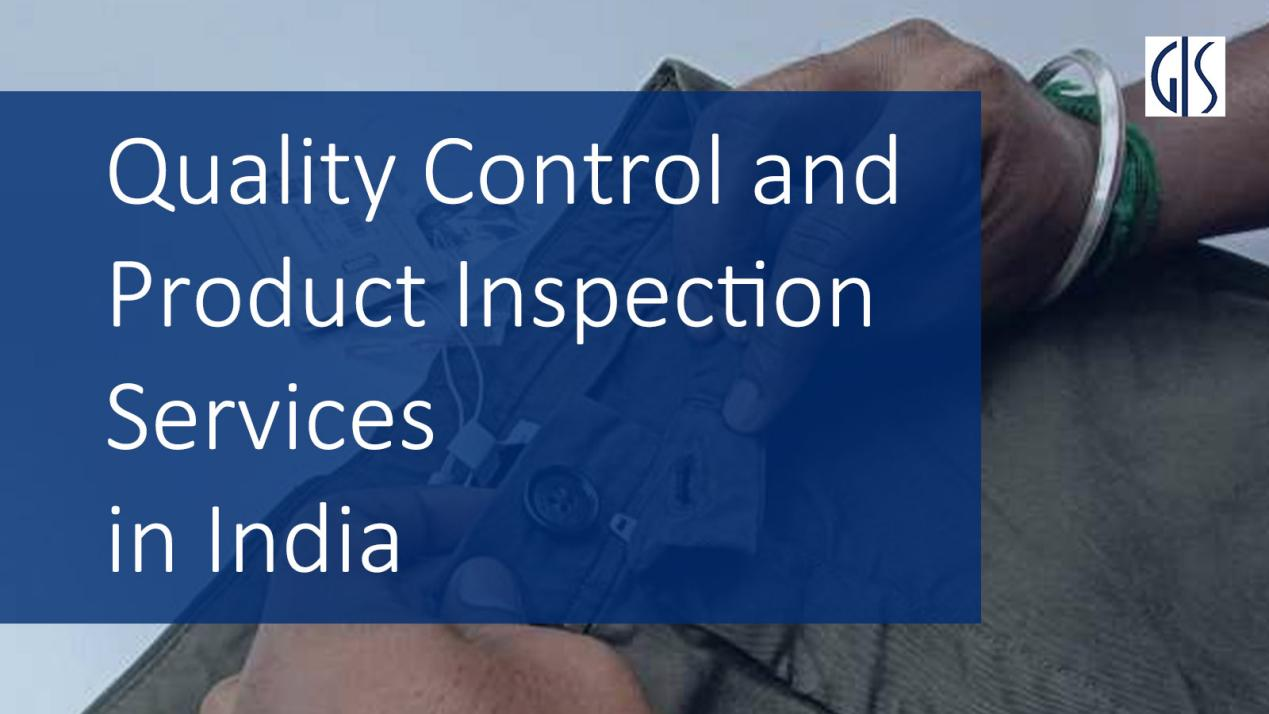 a GIS inspector is conducting pre-shipment inspection for apparel in India