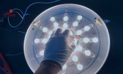 lighting quality inspection-GIS inspection