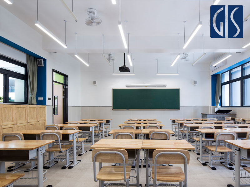 教室光照明环境检测