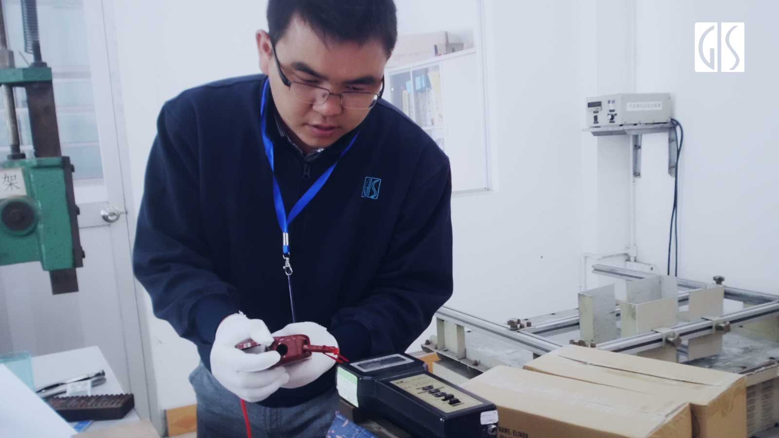 quality control product inspection in China, GIS inspector conducts pre-shipment inspection