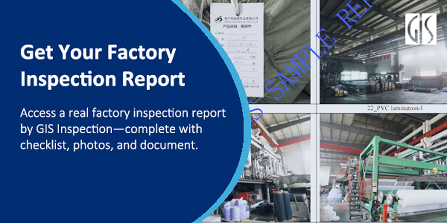 factory inspection report sample