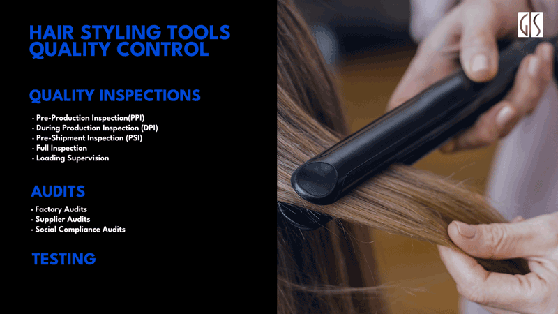 Hair Styling Tools Quality Control Method