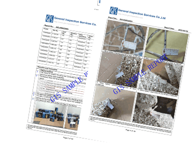 gift inspection report sample