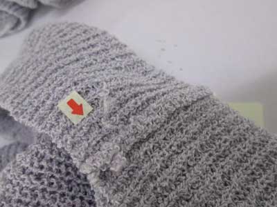 apparel quality inspection defects