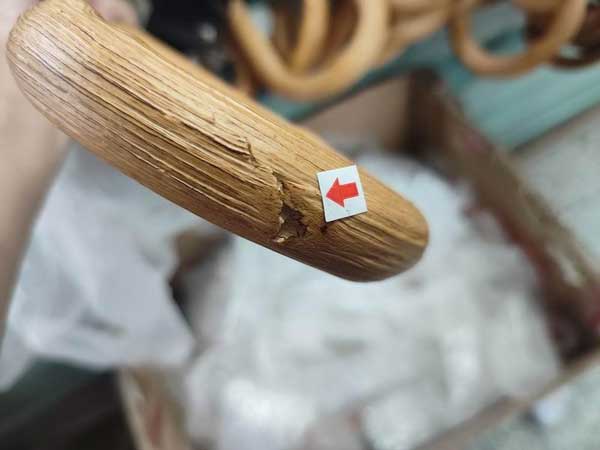 umbrella quality cehck, defect
